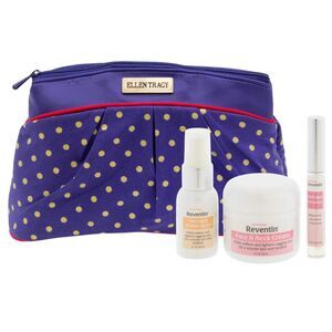 Reventin Skincare Set for Wrinkles & Dark Spots + Bonus Ellen Tracey Makeup Bag